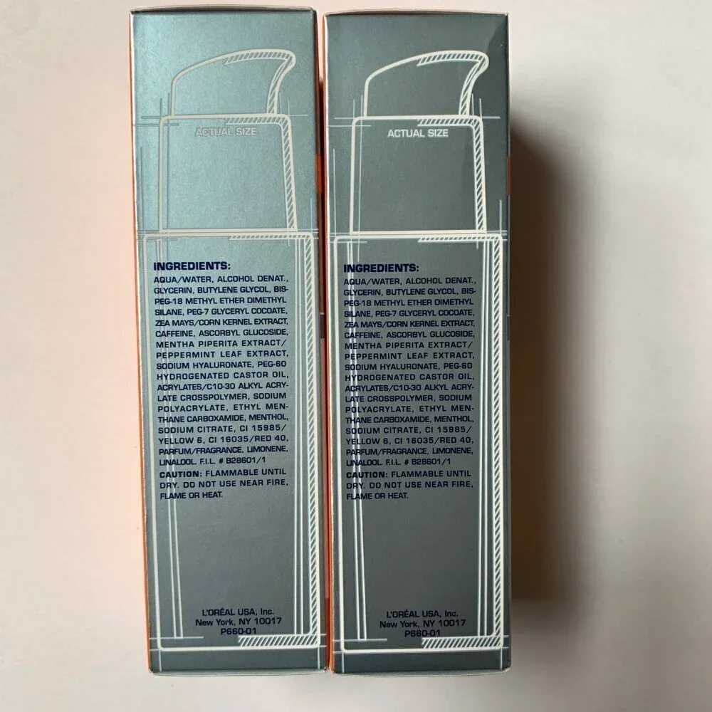 L'Oreal Men's Expert Hydra-Energetic After Shave + Moisturizer NEW